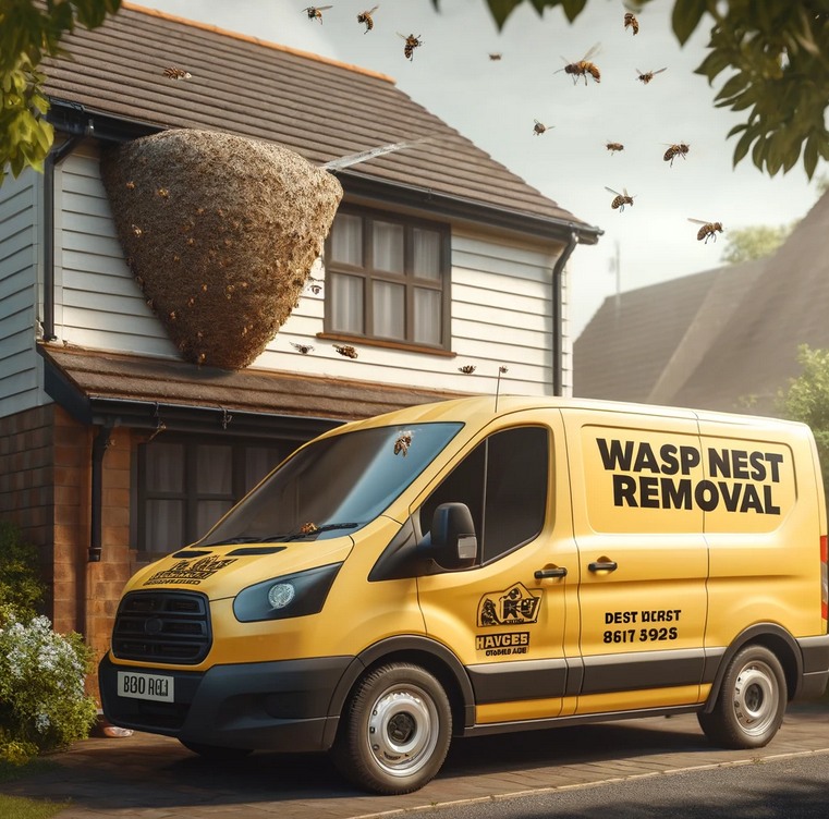 How to Identify a Wasp Nest on Your Property